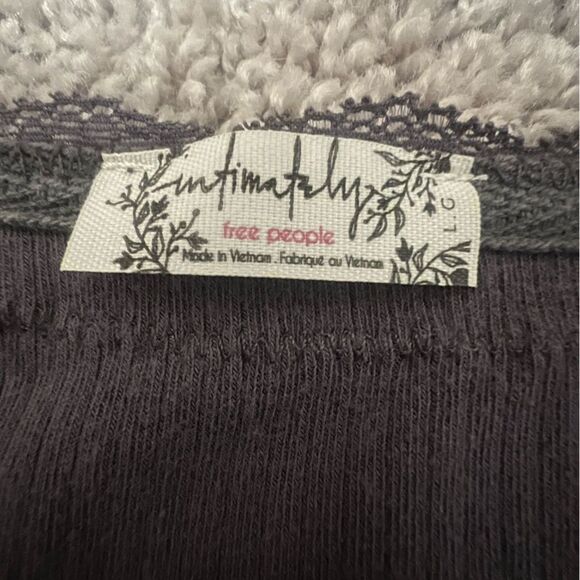 Free People Intimates Button Down Sleep Shirt - Picture 3 of 4